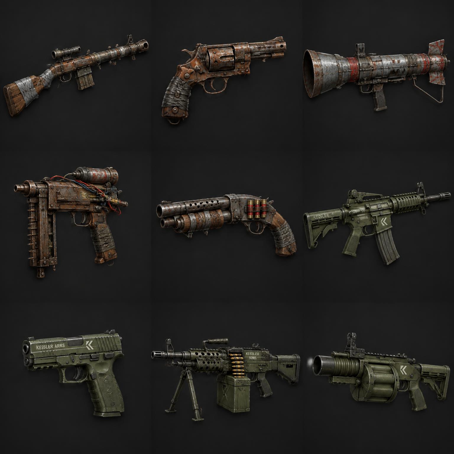 Rust revolver